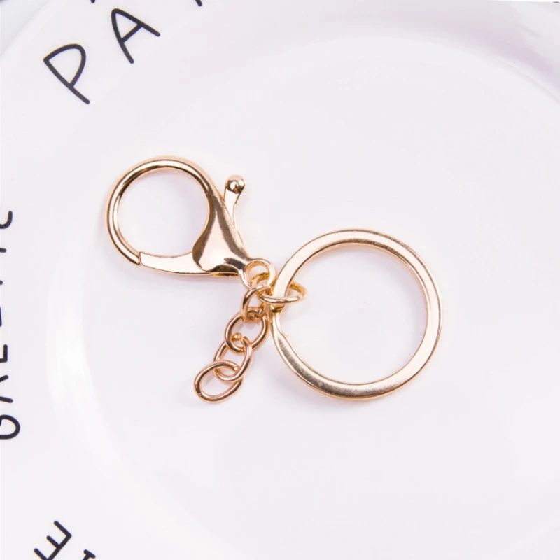 New keychain key ring silver plated musical note keyring for bag car metal music symbol key chains