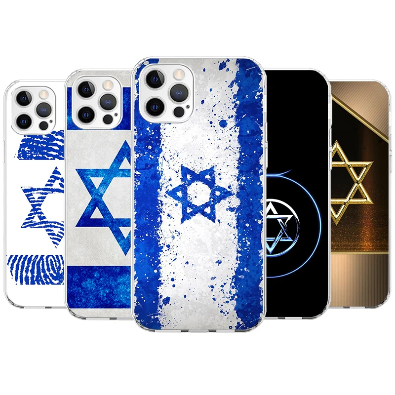 David Jewish Star Symbol Phone Case For Apple iPhone 11 12 13 14 15 16 Pro Max 7 X XS 8 Plus + Mini SE Customized Print Soft Cov