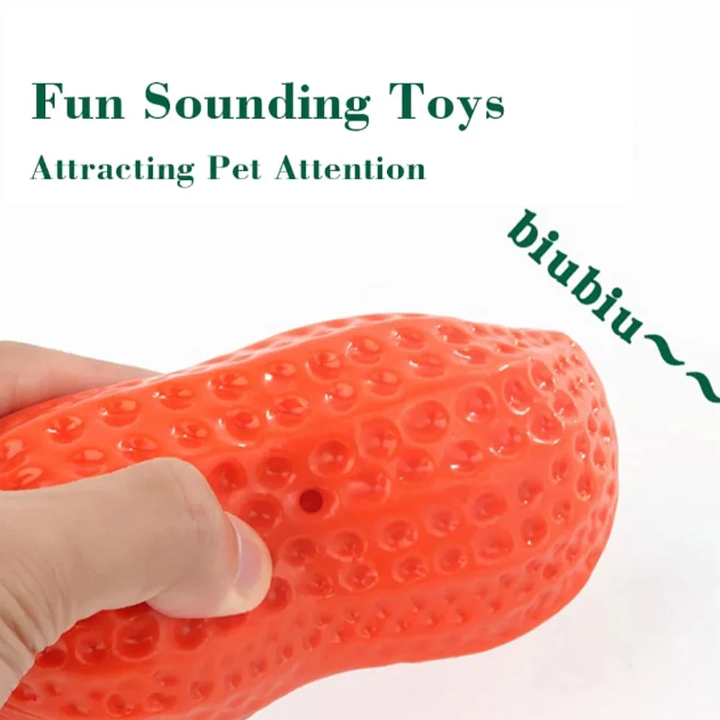 Dog Molar Toy Pet Sound Milk FlavorToy Peanut