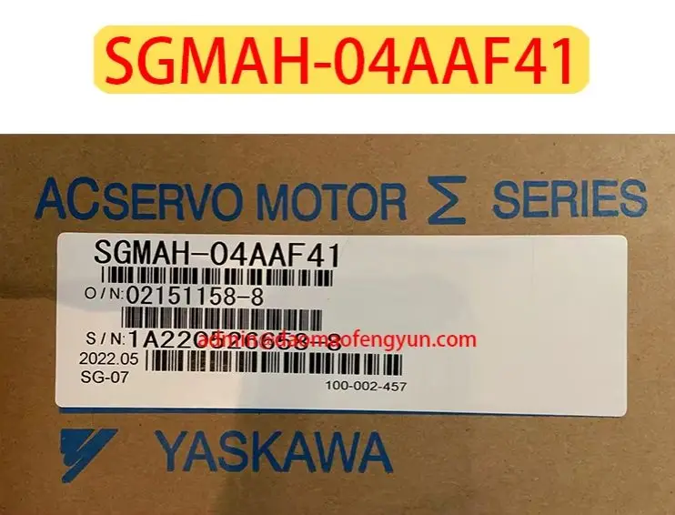 Original Genuine，SGMAH-04AAF41 Brand New Servo Motor，SGMAH 04AAF41，Fast shipping