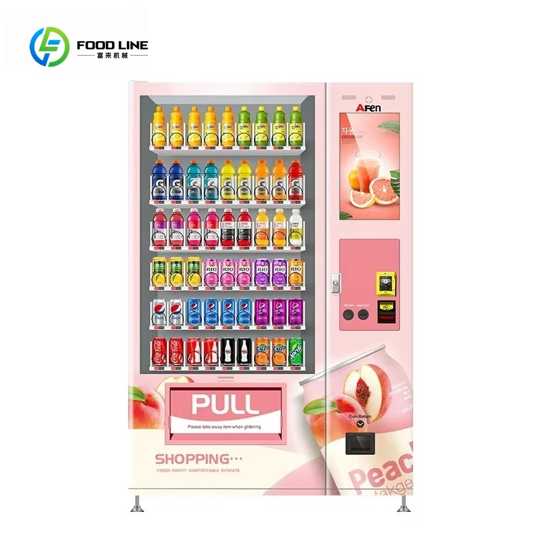 

Fresh Food Vending Machine Healthy Food Drinks Vendor Machine for GYM
