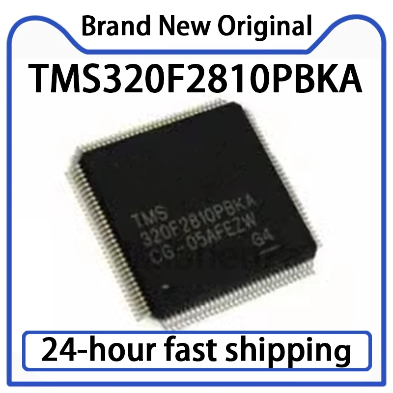 1PCS Original TMS320F2810PBKA TMS 320F2810PBKA SMT LQFP-128 Brand New 32-bit Digital Signal Controller Chip