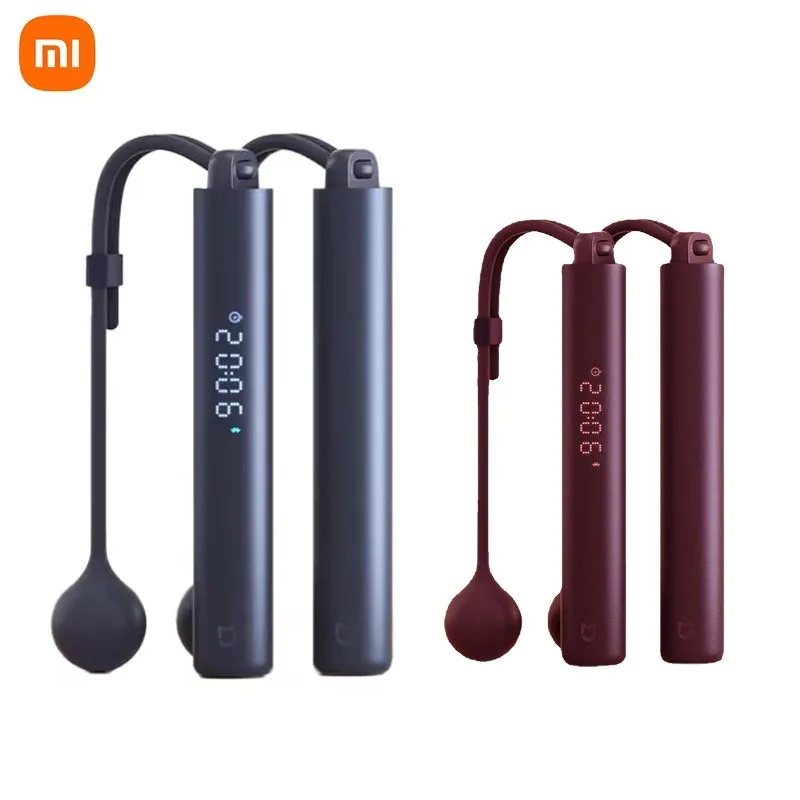 Xiaomi Mijia Smart Skipping Jump Rope Counter With xiaomi Fit App Adjustable Calorie Calculation Sport Fitness Professional