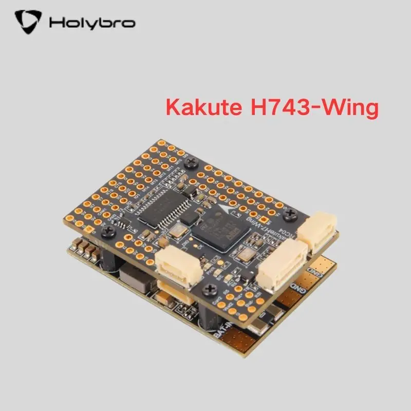 Holybro Kakute H743-Wing Flight Controller Supports INAV/ Ardupilot 3-8S LIPO with M9N/M10N GPS for Fixed Wing RC FPV Drone