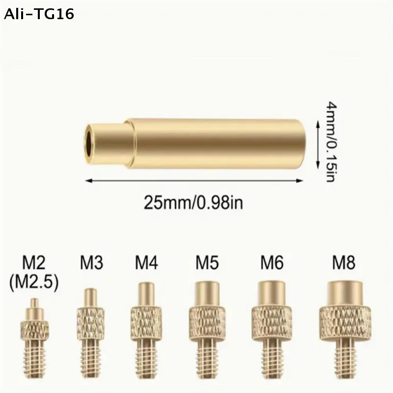 

【Y】Набор из 10/9/7 шт. латунных резьбовых вставок (гайок) для 3D-принтера, для паяльного утюга, размеры M2 M3 M4 M5 M6 M8, комплект для врезки, инструмент
