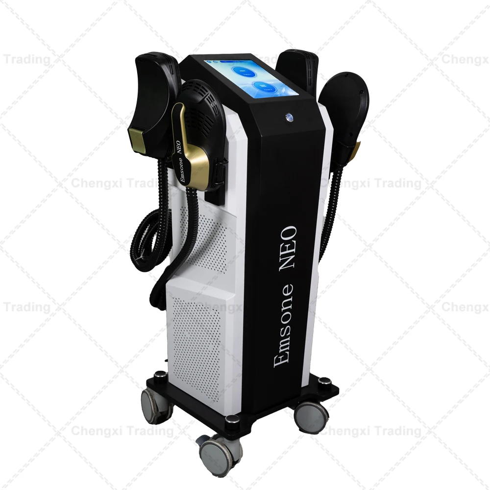 

EMSONE NEO RF Nova Machine Hi-emt Muscle Stimulator Body Shaping Machine 4 RF Handles Pelvic Stimulation Pads Optional