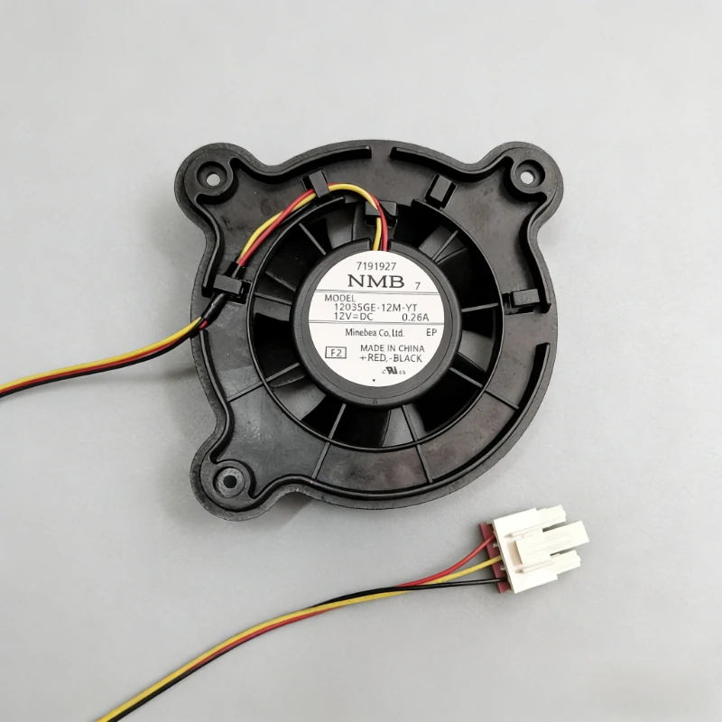 NEW for  DC 12V 0.26A 12035GE-12M-YT F3 3-wire Server Cooler Fan