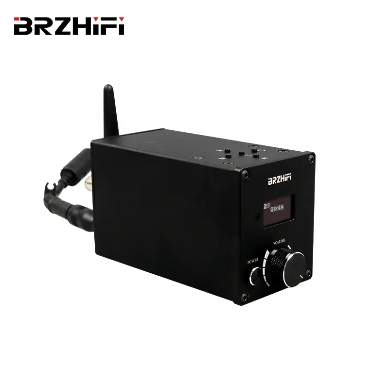 BRZHIFI C50 BT 5.0 Infineon MA12070 Player Card Digital Power Amplifier 160W USB TF Card Mini stereo amplifier 2 channel