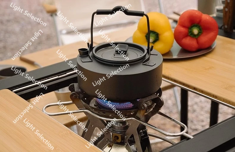

Lightweight Titanium Kettle Outdoor Camping Portable Teapot