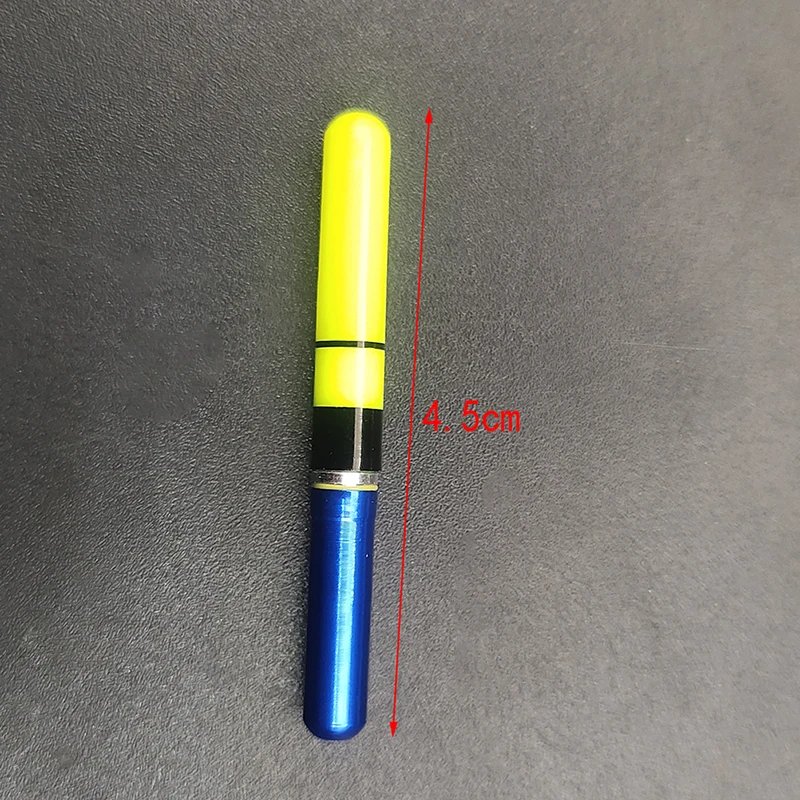 

2pcs LED Luminous Float Light Stick Lightstick For Night Fishing Bobber