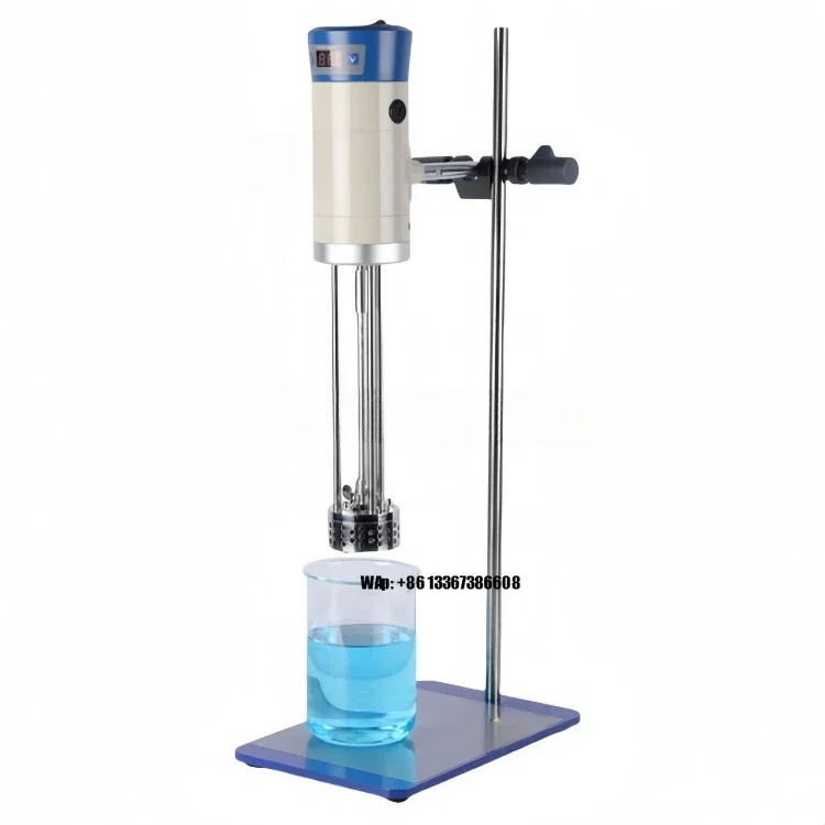 Best Price Laboratory High Speed Dispersing Emulsifier Homogenizers Mixing Machine High Shear Mixer With Digital Display