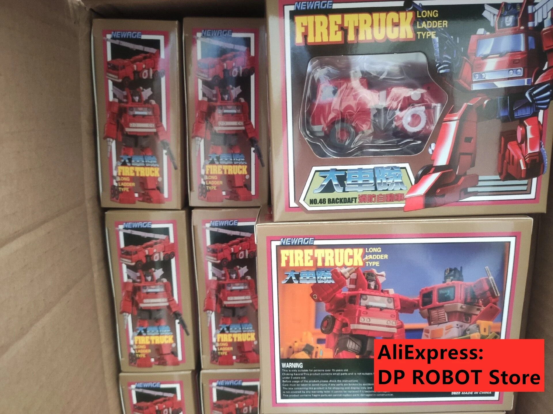 NEW IN STOCK Transformation NewAge NA H46 H47 H46W H46B Wildfire Inferno Backdraft Fire Truck Grapple Daedalus G1 Action Figure