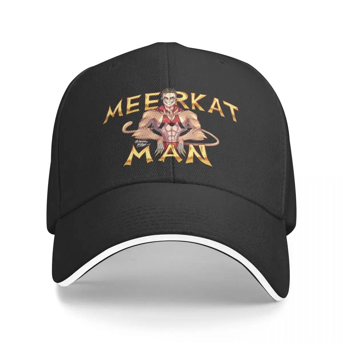 Meerkat Man Baseball Cap Horse Hat Uv Protection Solar Hat Sun Hat For Children funny Women Caps Men's