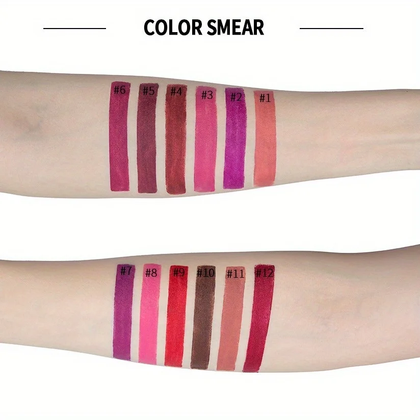 Matowa pomadka do ust, długotrwała, o wysokiej pigmentacji, aksamitny wykończenie, gładka i niesztywniająca się formuła, wiele intensywnych odcieni dla każdego typu skóry.