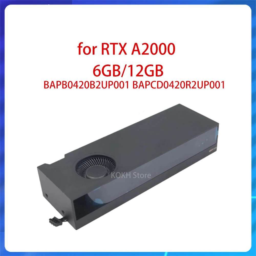 Nieuw Voor Rtx A2000 6Gb 12Gb Grafische Kaart Koelventilator Cover Bapb0420b2up001 Bapcd0420r2up001 Ventilatorbehuizing Voor Rtxa2000 6G 12G