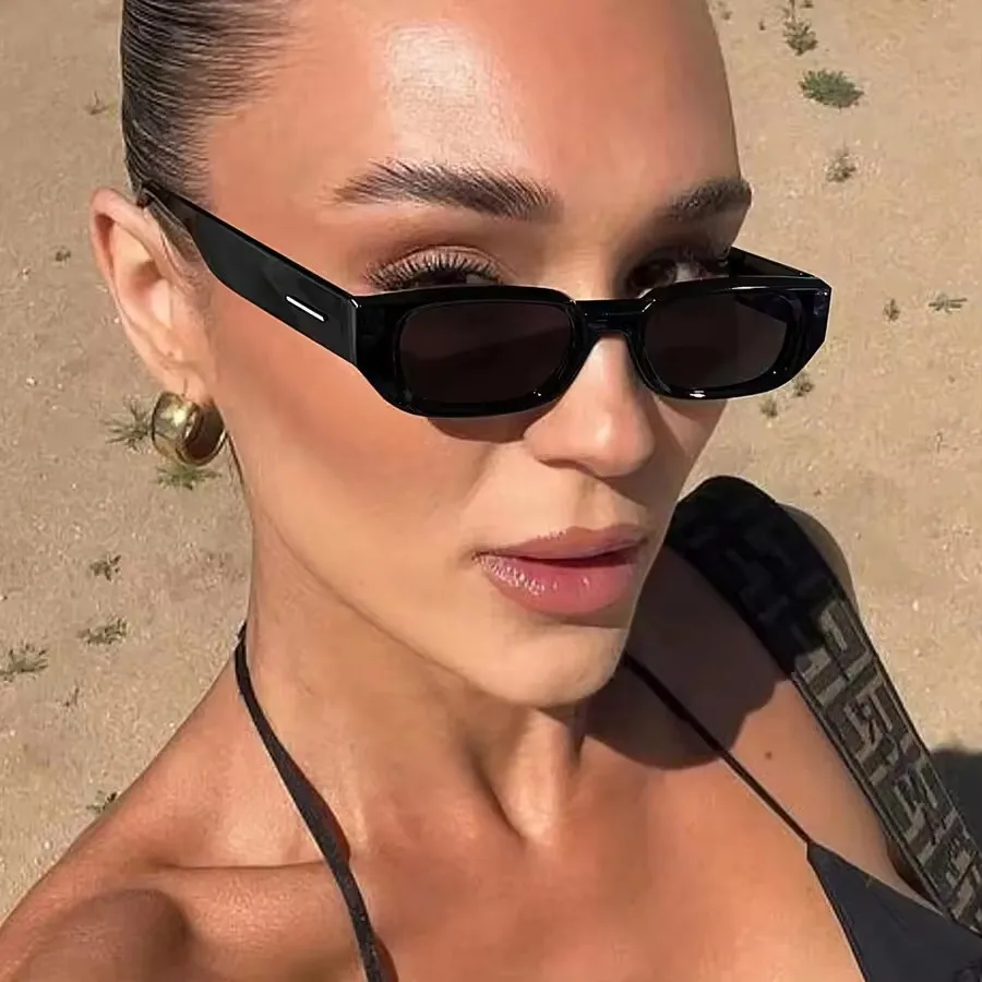 Small Frame Square Sunglasses Women Men Classic Fashion Shades Driving Travel Sun Glasses Lady Man UV400 Protective Glasses