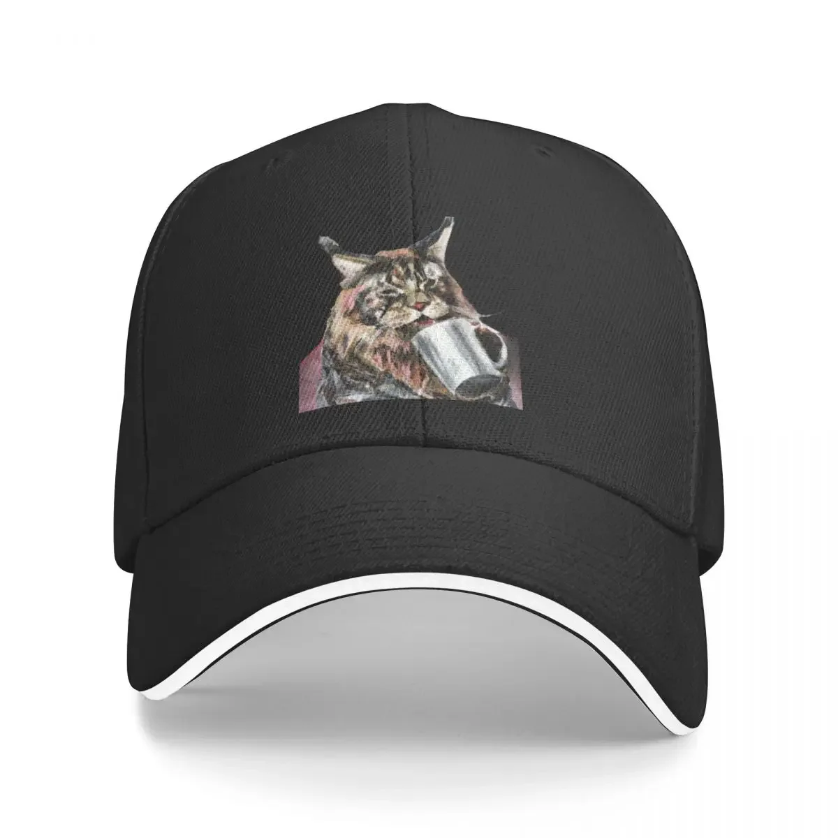 Caffeine & Coons Baseball Cap Designer Hat Luxury Cap Female Men's