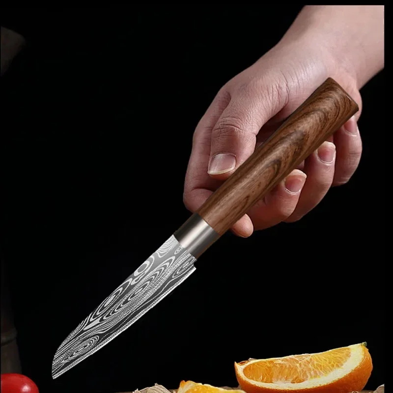 WXCOO 3.5INCH Kitchen Fruit Knife Household Fruit Vegetable Knife Stainless Steel Paring Meat Slicing Cutter