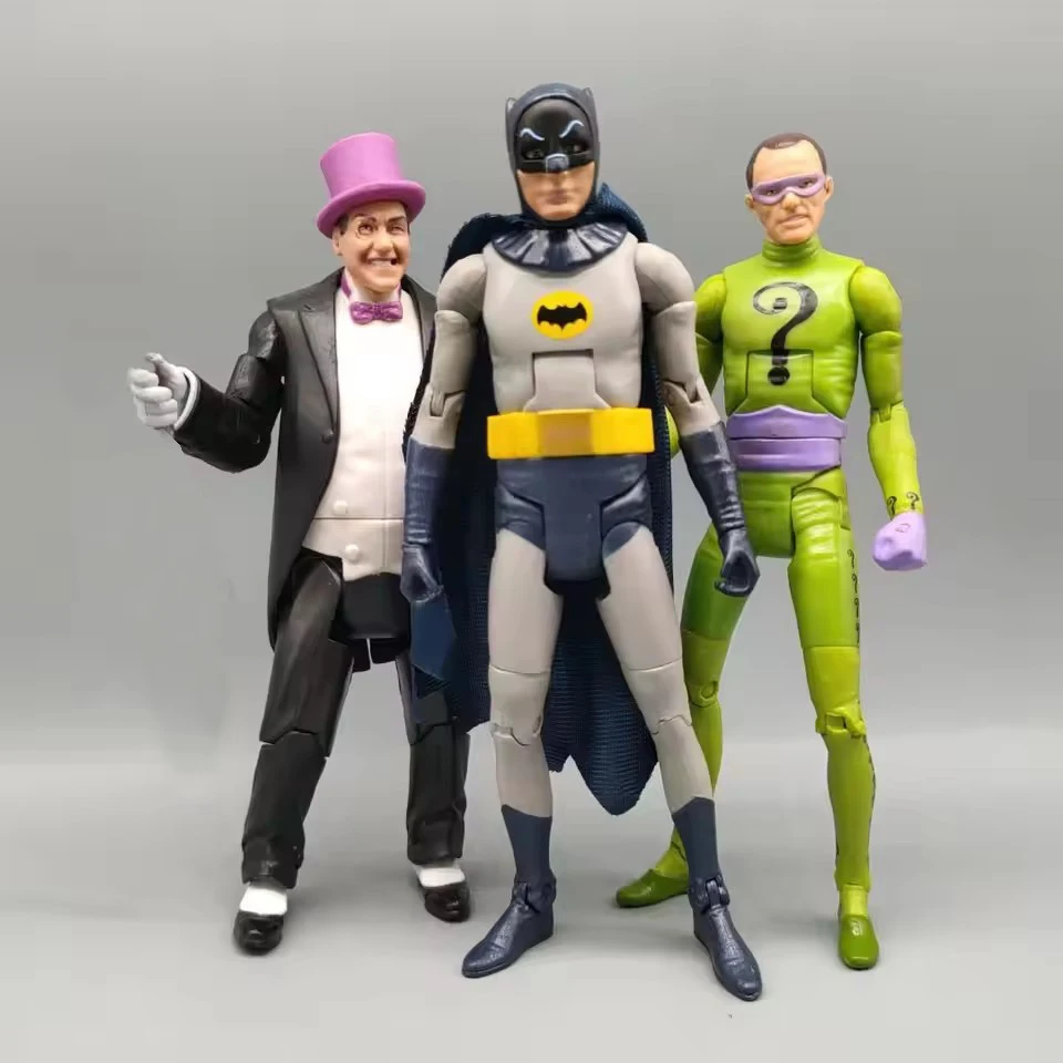 DCUniverse 1966 Tv Series Riddle Bat-Hero Penguin-Man 6" Loose Action Figure