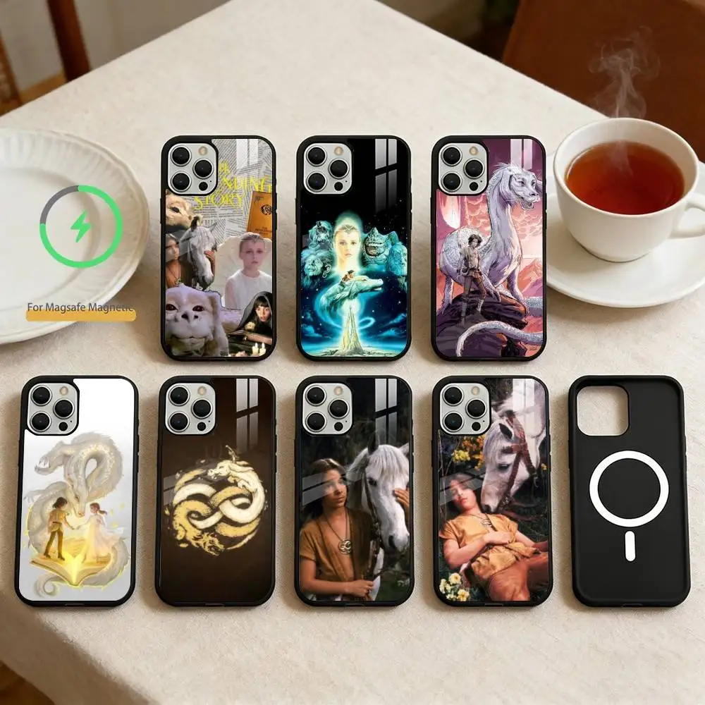

T-The NeverEnding Story Phone Case For iPhone 17,16,15,14,13,Pro,Max,Plus,Magnetic For Magsafe Wireless Charging