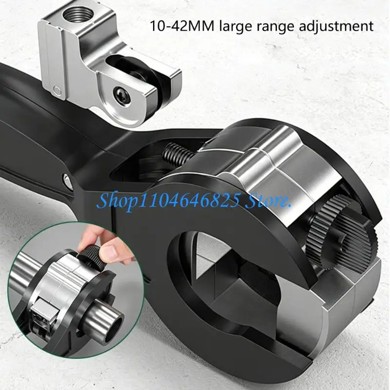 Ratcheting Pipe Cutter Pipe Cutting Tool with Glove For Single Handed Operation