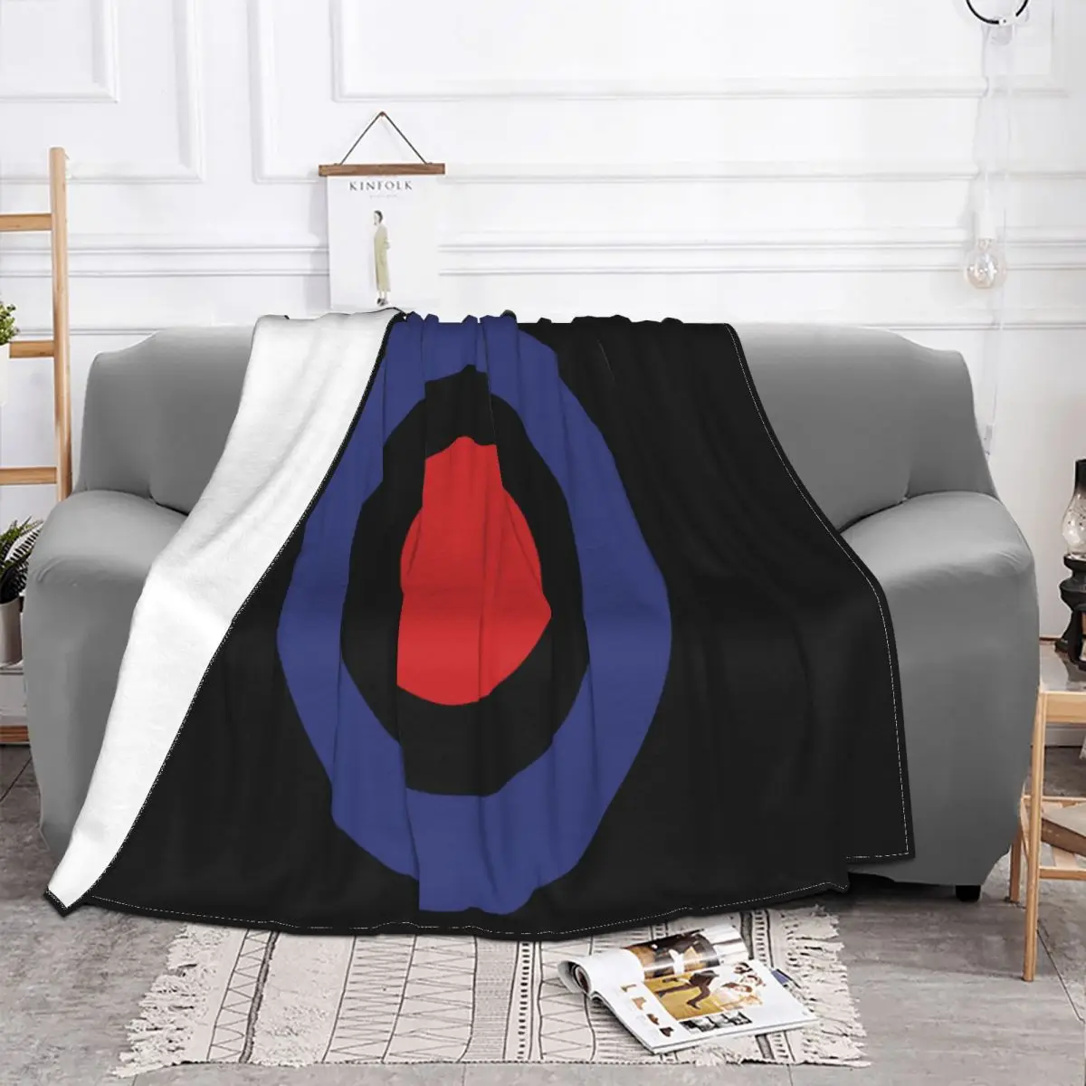 Mod Target The Who Small Faces Paul Weller The Jam Cheap Sale Summer Style Science Pure Goth Dj 2021 Latest Throw Blanket