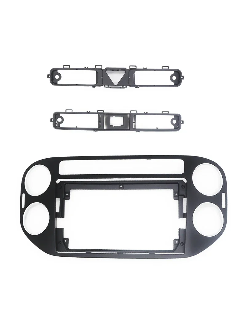 9inch Car Radio Fascia Frame For VW Volkswagen Tiguan 2010 2011-2017 car panel 2din Car stereo dvd Multimedia Frame