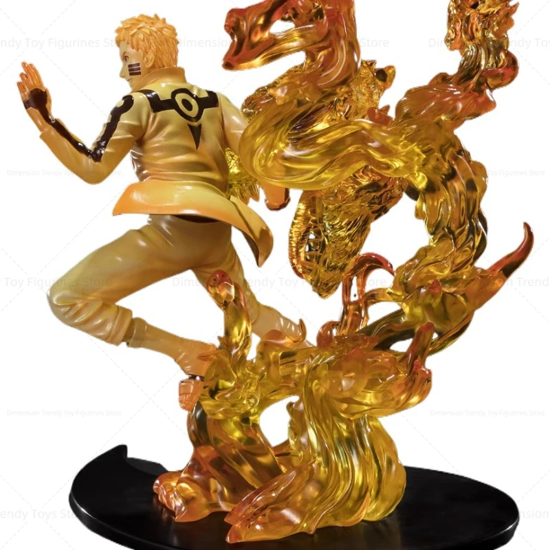 Bandai Figuarts ZERO Anime Naruto Naruto Uzumaki Boruto Uzumaki Sasuke Uchiha Figurka Akcji Model Zabawka Prezent DT - Oryginalna, Dostępna od Ręki