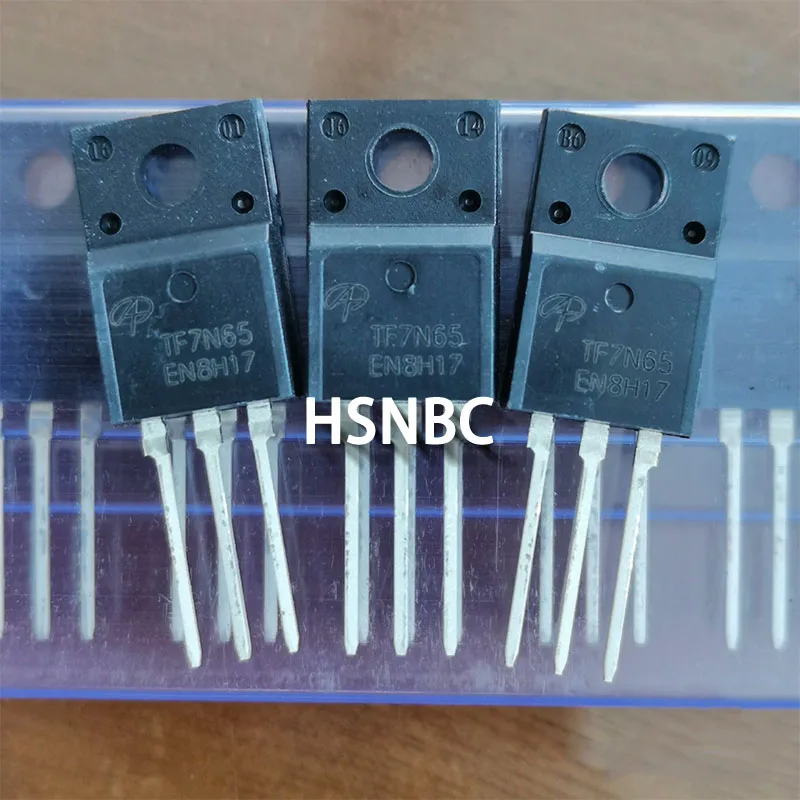 

10Pcs/Lot AOTF7N65 TF7N65 OR MDF7N65B OR WFF7N65 OR SVF7N65F OR FQPF7N65C 7N65 Power Transistor New Original