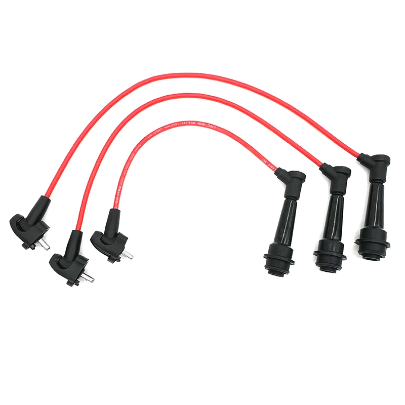 Ignition Coil Spark Plug Wire Set Fits for Lexus IS300 GS300 SC300 Toyota Supra 3.0L UF228 90919-15456 90919-15457 90919-15317