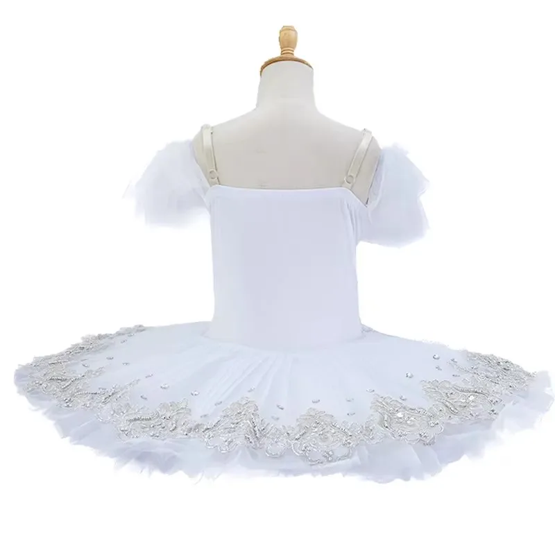 Girls' Ballet Skirt Children's Cygnet Dance Performance Dress Fluffy Skirt Bluebird Tutus tutu skirt