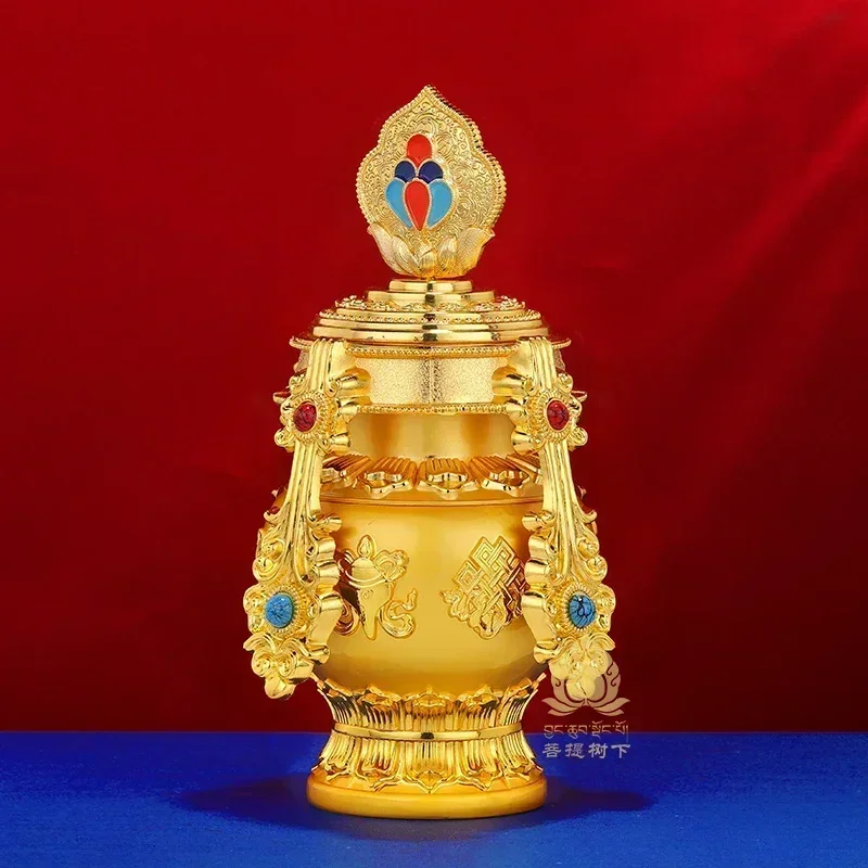 Tibetan ethnic style eight auspicious treasure bottle home