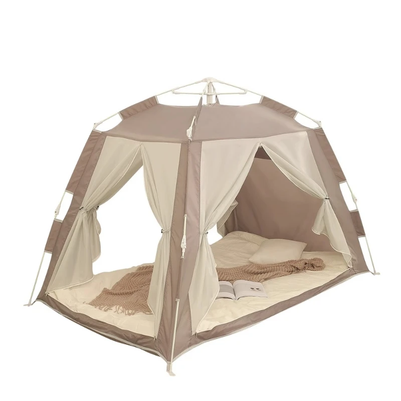 

Fully automatic children's winter bed tent household adult indoor sleeping to keep warm in winter thickened insulation and cold
