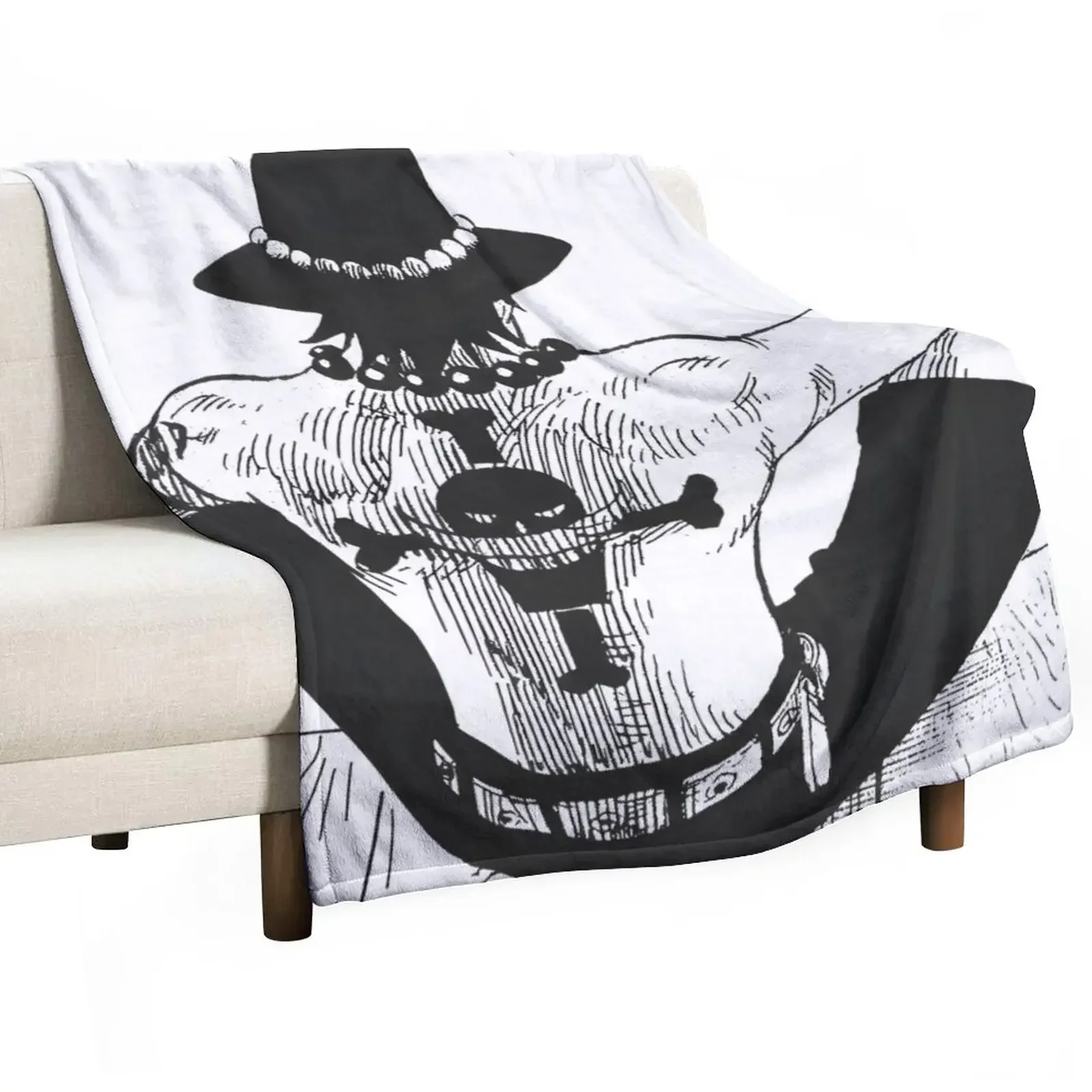 

Portgas D Ace Throw Blanket sofa bed Camping Blankets