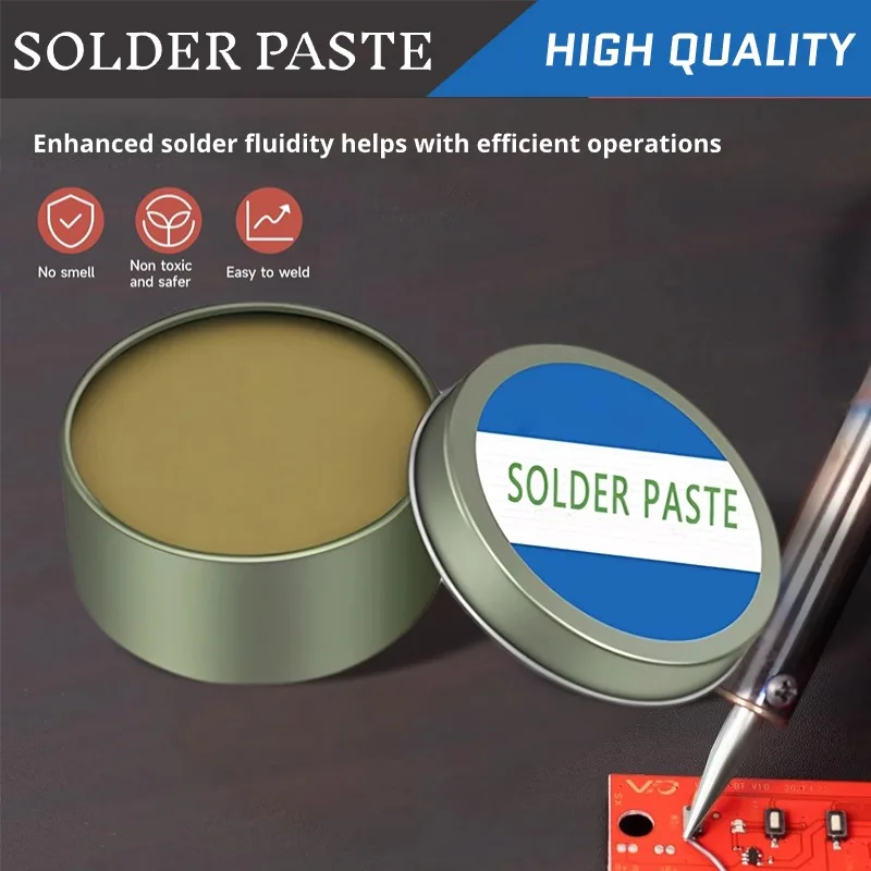 

Soldering Paste Rosin Flux Soldering Iron Repair Iron Sheet Stainless Steel Sheet Nickel Solder Wire Lead-free Easy To Soldering