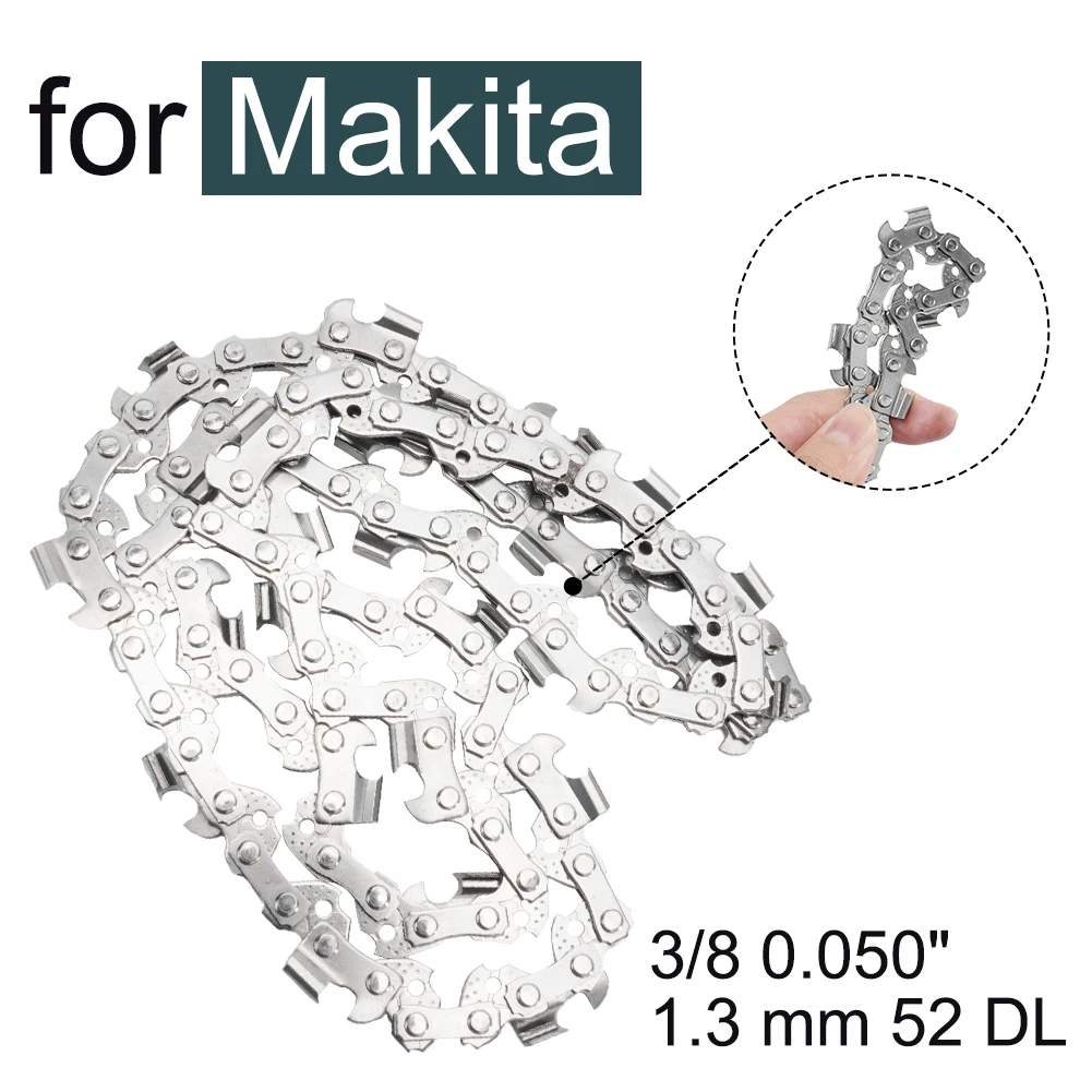 Imagem -02 - Substituição de Motosserras Elétricas Corrente Motosserra Acessórios Peças de Alimentação 14 35cm 1.3 mm 0.050 52dl Makita Uc3541a