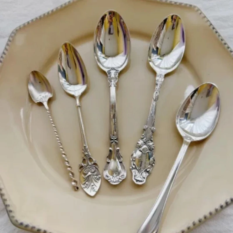 Pure coffee spoon, dessert spoon