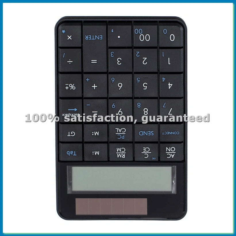 

Беспроводная мини-клавиатура 2.4G 2-в-1 с USB-подключением, цифровая клавиатура с калькулятором и дисплеем, офисный калькулятор-клавиатура A32R