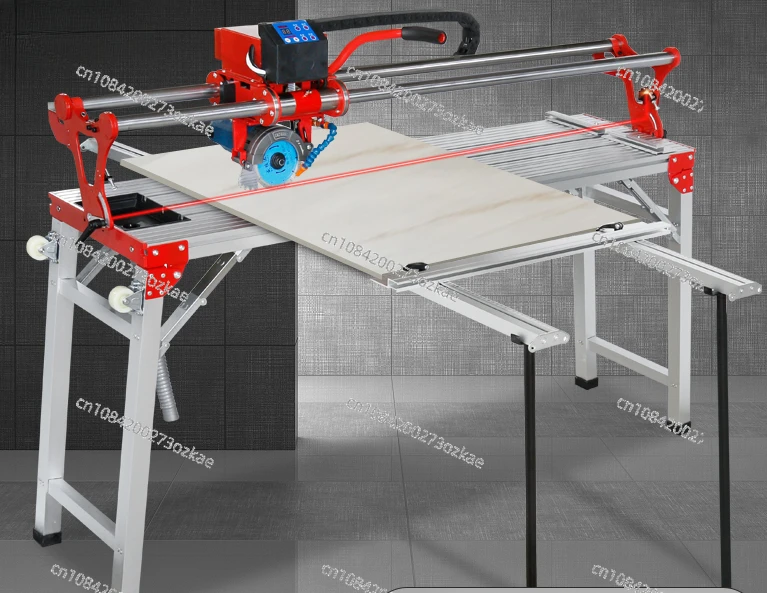 Desktop Tile Cutter Water Jet Multi-Function 45 Degree Chamfering Slotting Edging Automatic Stone Electric