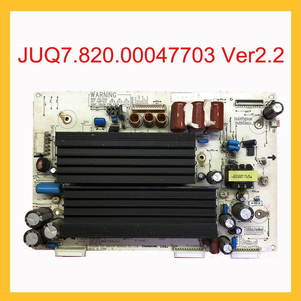 

JUQ7.820.00047703 Original Power Card JUQ7.820.00047703 Ver2.2 Power Supply Board for TV 3DTV42738 PT42638NHDX Y Board