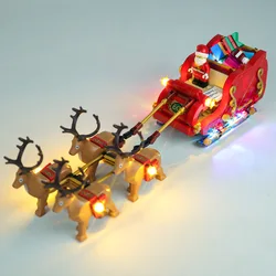 LED Light Kit For 40499 Santa's Sleigh Collection Building Blocks Bricks Christmas Gifts DIY Toys Only Lighting Set No Model