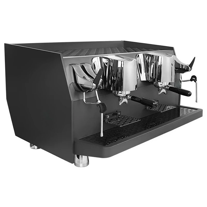 Commercial Smart 2-Group Espresso Coffee Machine, 58mm, Industrial Grade, Stainless Steel Housing