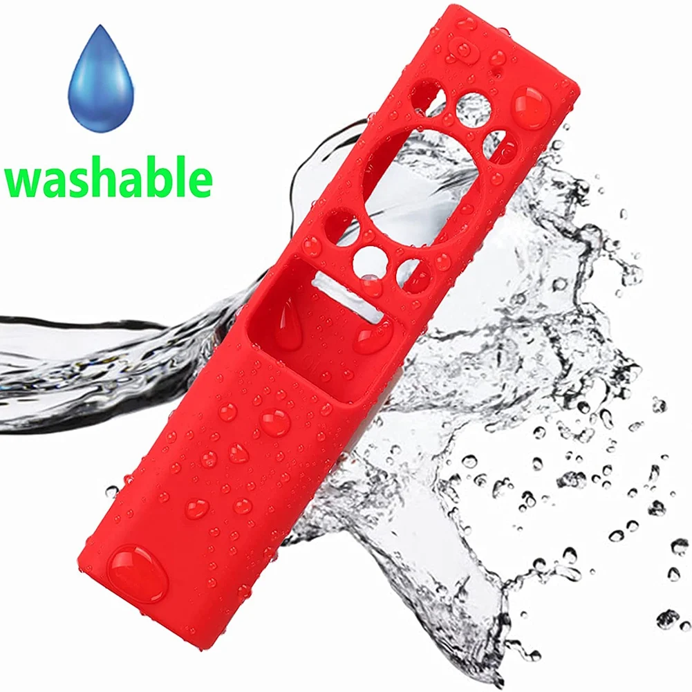 Защитный силиконовый чехол для Samsung Smart TV серии BN59, противоскользящий Ударопрочный силиконовый чехол (черный)