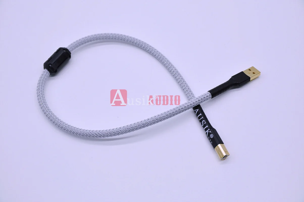 HiFi USB 2.0 Type A To B Audio Cable / Canare Audio Cable USB Data Cable for PC MP3 CD DVD Amplifier DAC