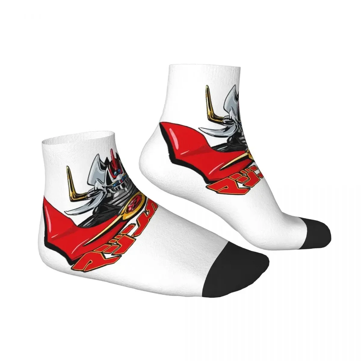 Mazinger Z Goldorak Actarus Grendizer Mask Socks Harajuku Super Soft Stockings All Season Socks Accessories for Man's Woman's