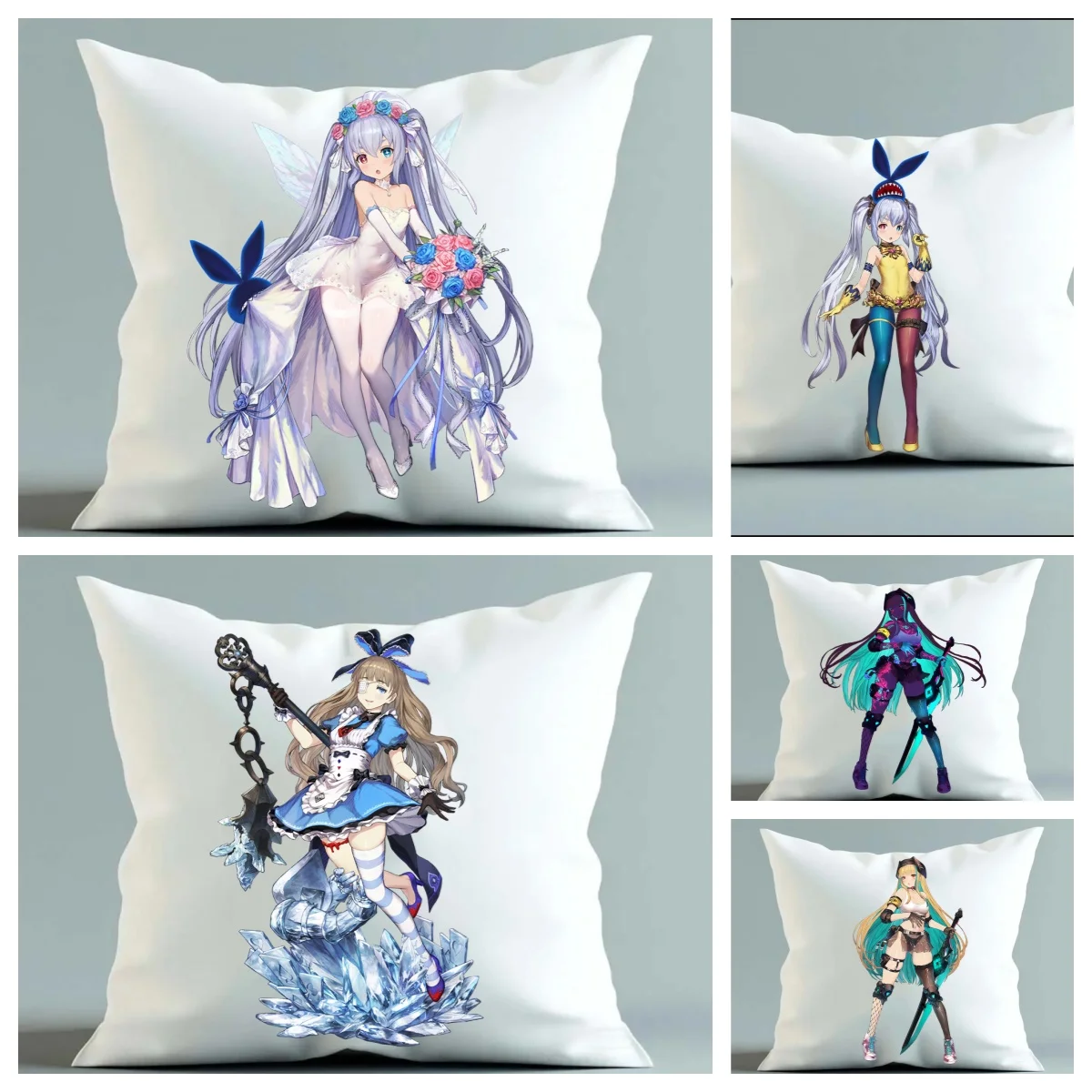 

Brown Dust 2 Pillow Pillowcase Support Type Living Room Sofa Waist Pillow Nap Pillow Bantana