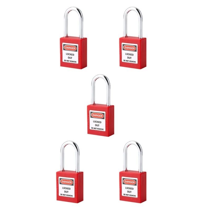 Cadenas de sécurité en métal pour étiquettes de verrouillage, cadenas de sécurité pour les Stations et les appareils