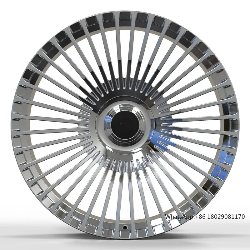 26*10 6*139.7 et 10 cb 78.1 mirror polished monoblock forged wheels fit for 2023 Cadillac Escalade