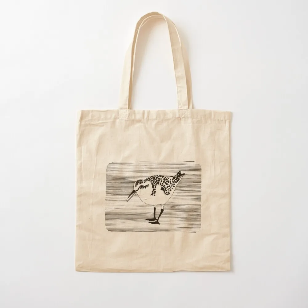 

The sanderling sandpiper Tote Bag shopper bag women canvas eco bag folding ecological bags Canvas Tote