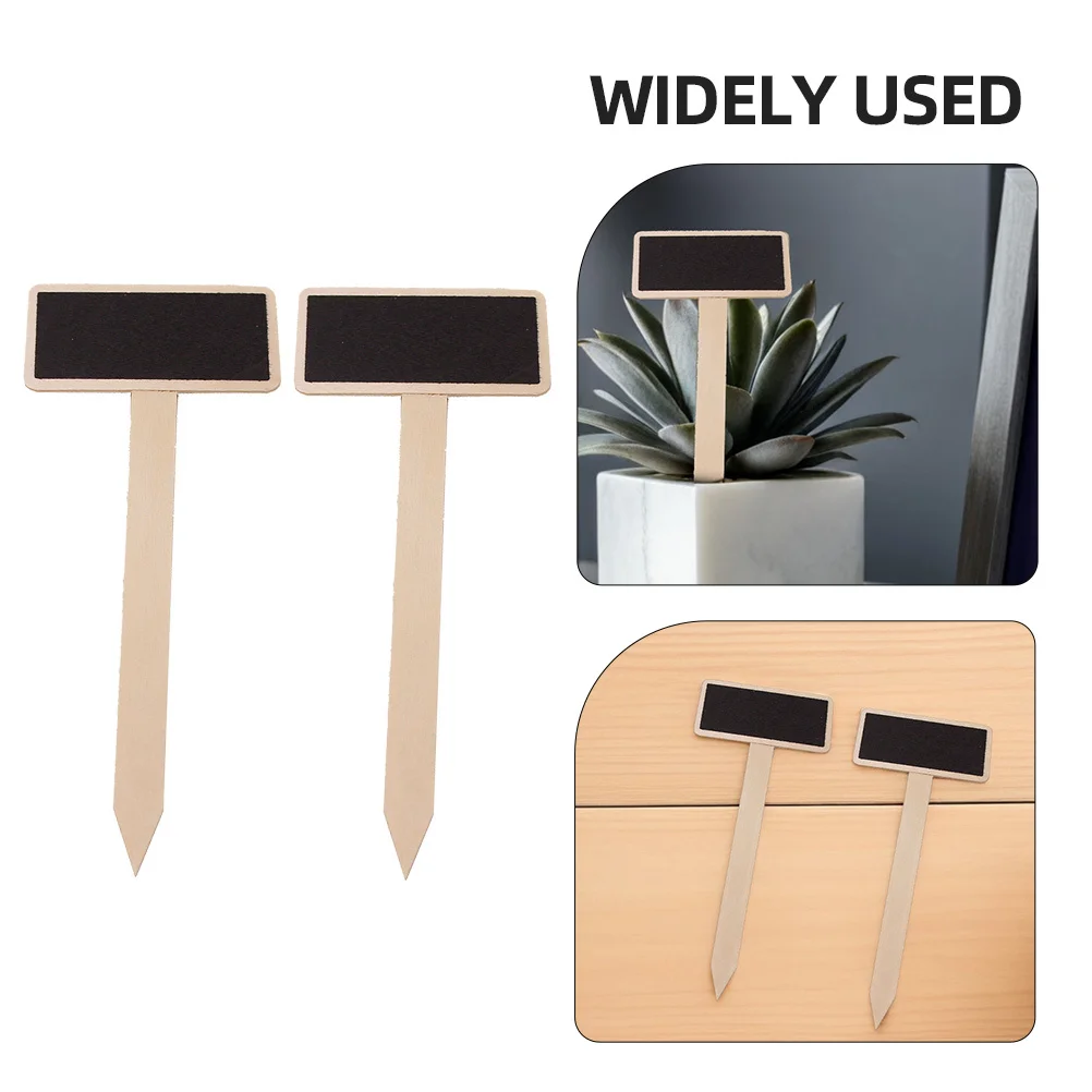 20 قطعة السبورات الصغيرة مع العصي للأواني شارات الأسعار متجر الديكور هدايا الزفاف السبورة الصغيرة علامة السبورة #6